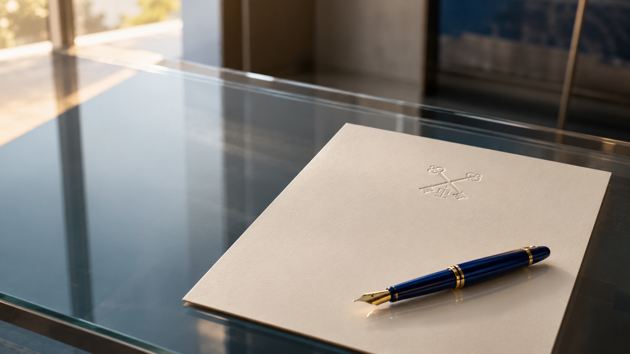 CorwinLaw stationery and fountain pen